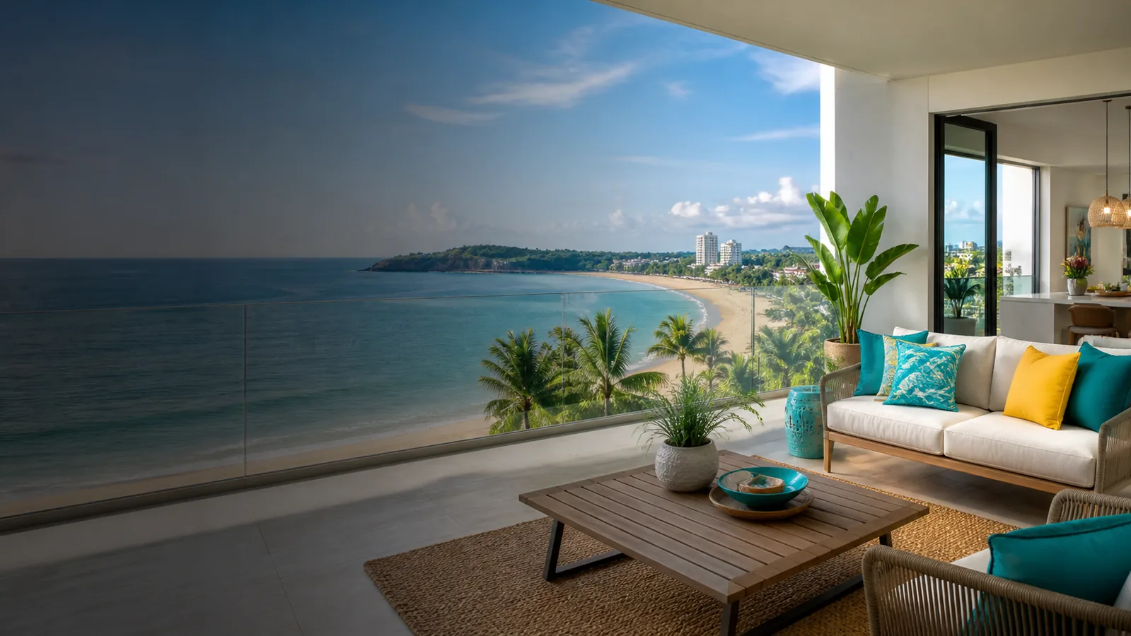 Apartamento frente al mar
